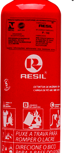Extintor pó ABC – 1 kg AUTOMOTIVO RESIL R987