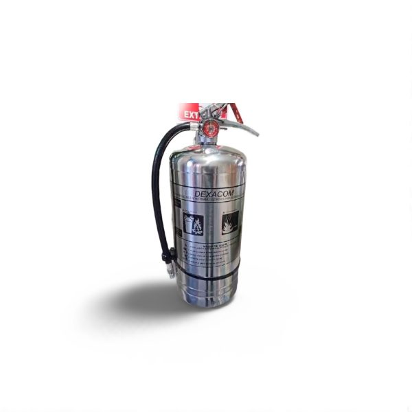 EXTINTOR CLASSE K 6 LITROS INOX