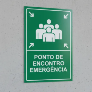 PLACA PONTO DE ENCONTRO