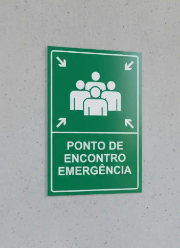 PLACA PONTO DE ENCONTRO