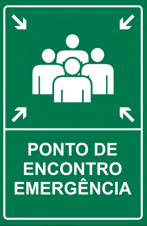 PLACA PONTO DE ENCONTRO - Imagem 3